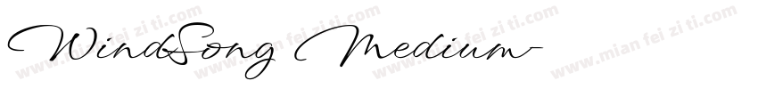 WindSong Medium字体转换